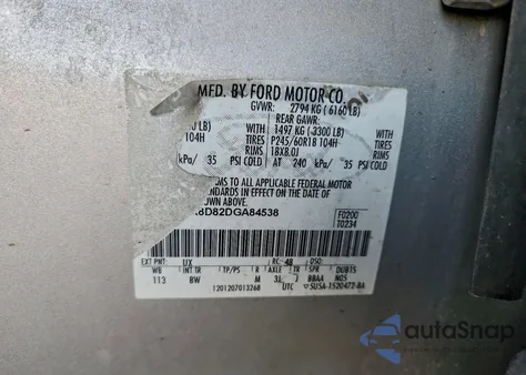 2013 Ford Explorer Xlt z USA, uszkodzony, nr VIN 1FM5K8D82DGA84538